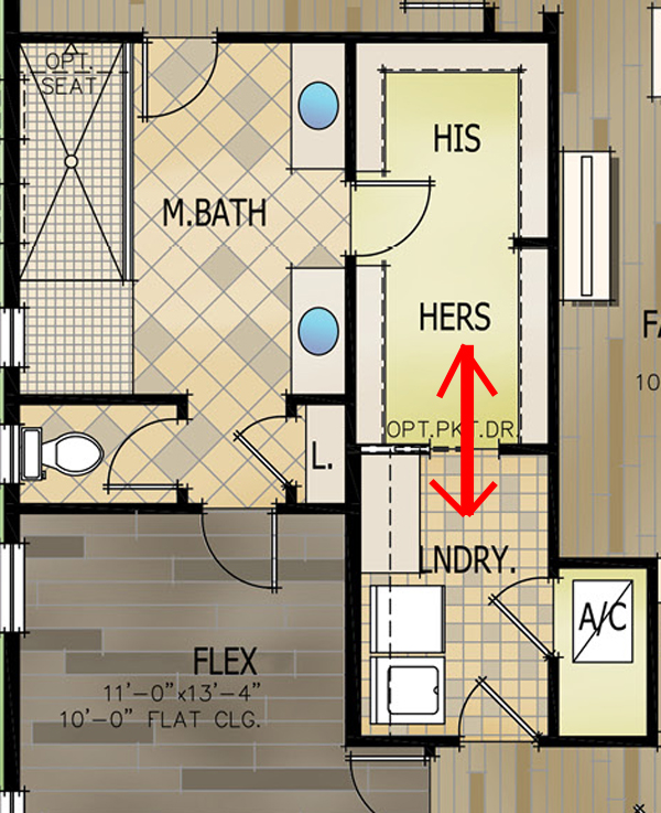 House Plans With Laundry Room Attached To Master Bath House Design Ideas